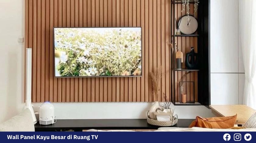 Inspirasi Wall Panel Dinding Kayu Percantik Interior 2